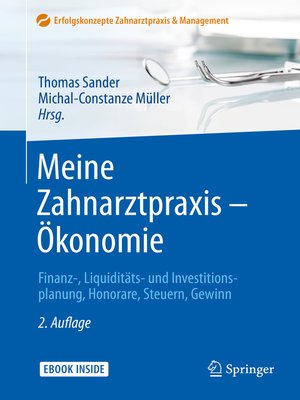 cover image of Meine Zahnarztpraxis – Ökonomie